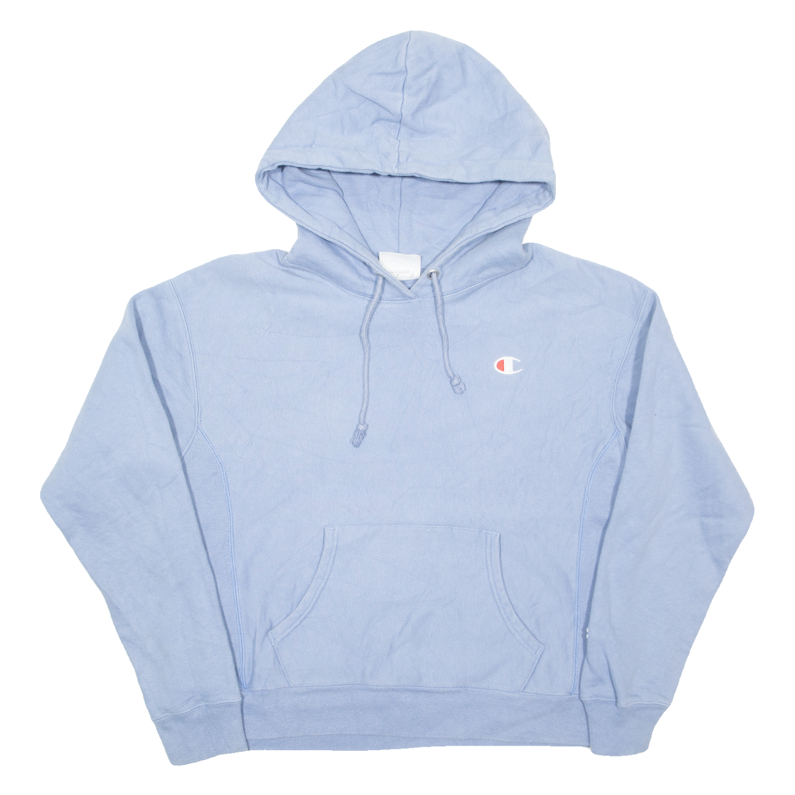 CHAMPION REVERSE WEAVE Womens Blue Hoodie M Refurbished - N/A refurbished available on Cerqular