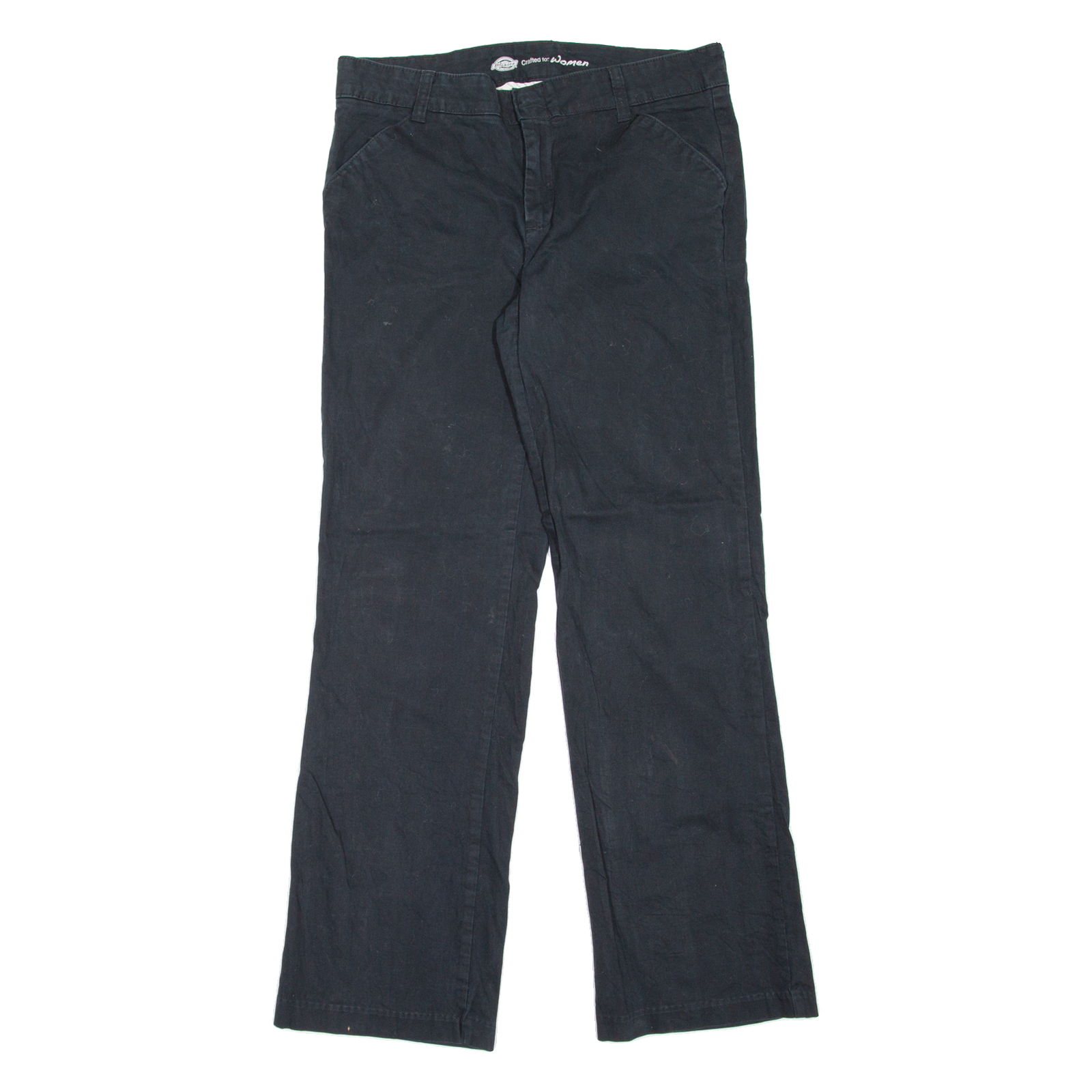 DICKIES Workwear Womens Trousers Black Relaxed Bootcut W31 L30 Refurbished - N/A refurbished available on Cerqular