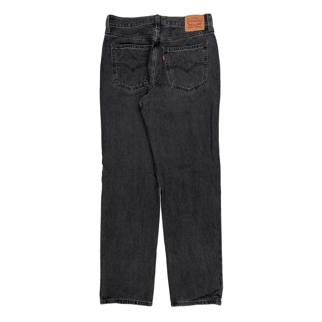 Levis Jeans - 30W 30L Grey Cotton Refurbished - Thrifted (note: this is a term often used to describe second- refurbished available on Cerqular
