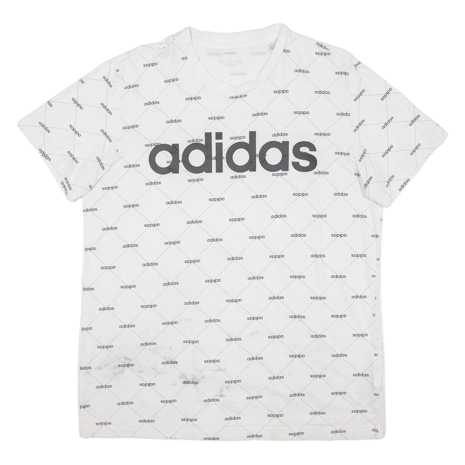 ADIDAS Mens T-Shirt White L Refurbished - N/A refurbished available on Cerqular