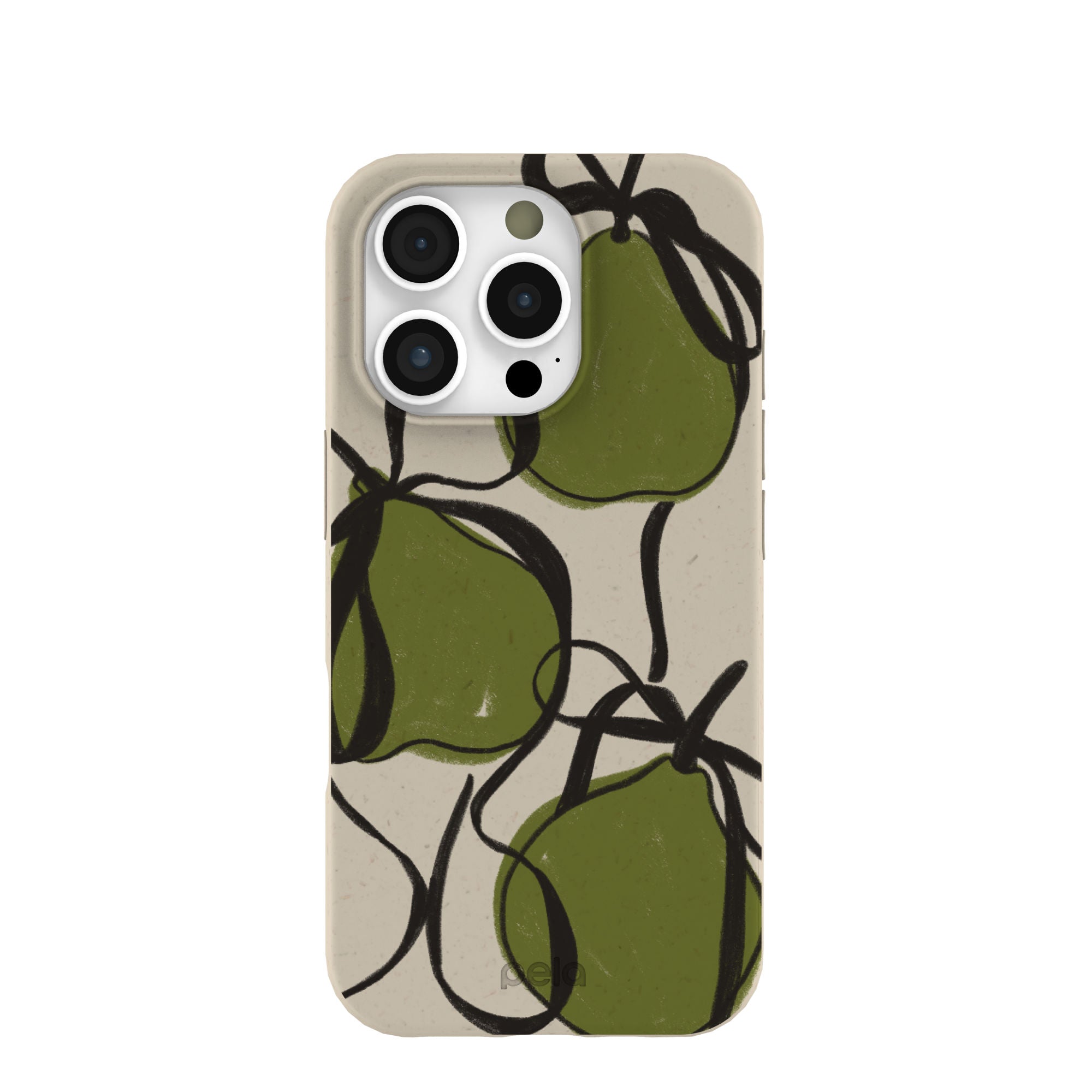 London Fog Sweet Pears iPhone 16 Pro Case Refurbished - Pela Case refurbished available on Cerqular