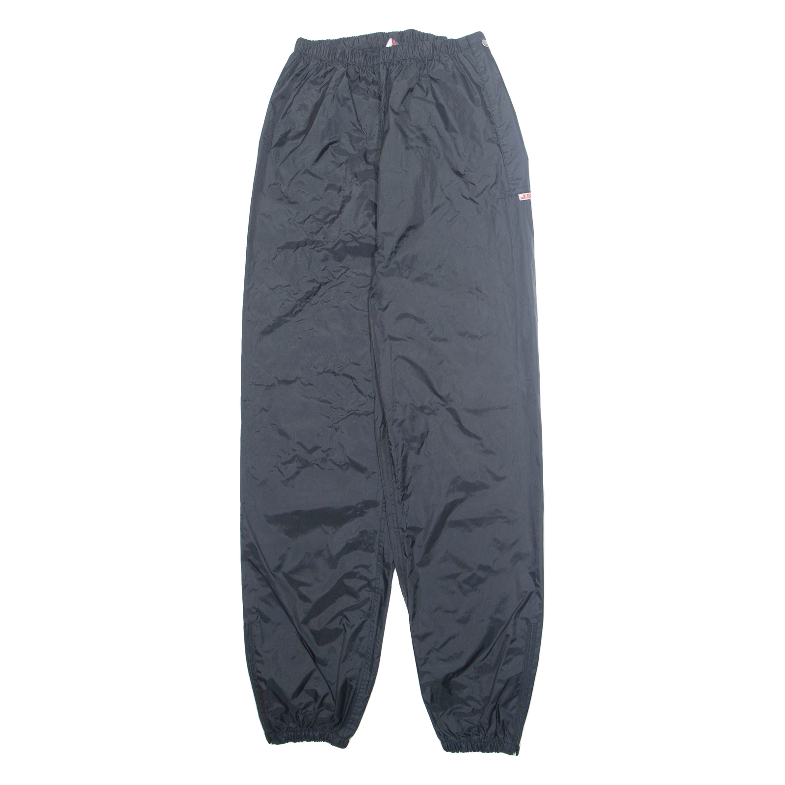 JEANTEX Mens Track Pants Black Tapered S W22 L28 Refurbished - N/A refurbished available on Cerqular