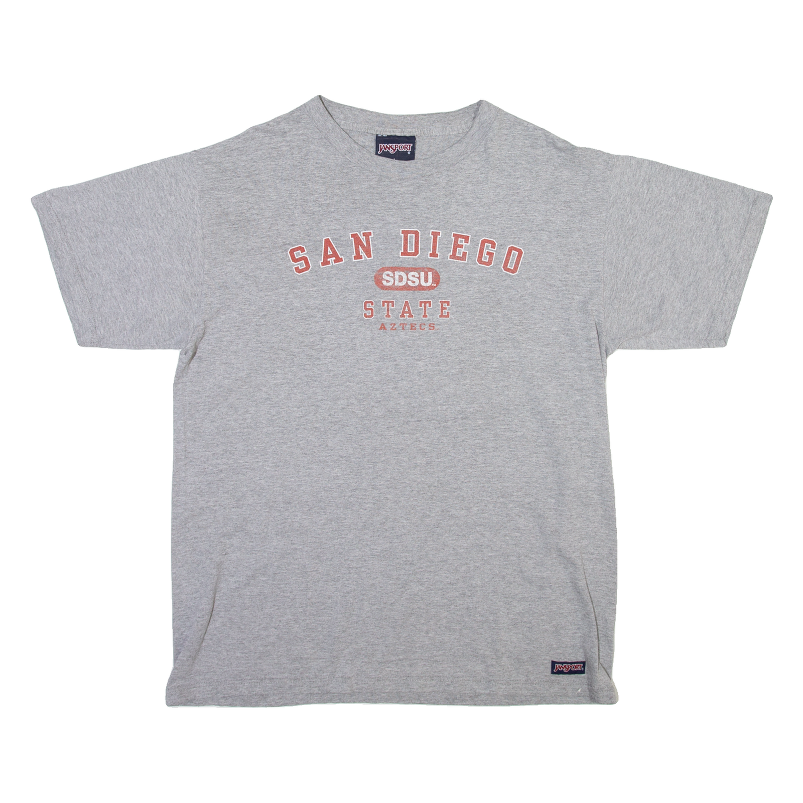 JANSPORT San Diego Mens T-Shirt Grey USA L Refurbished - N/A refurbished available on Cerqular