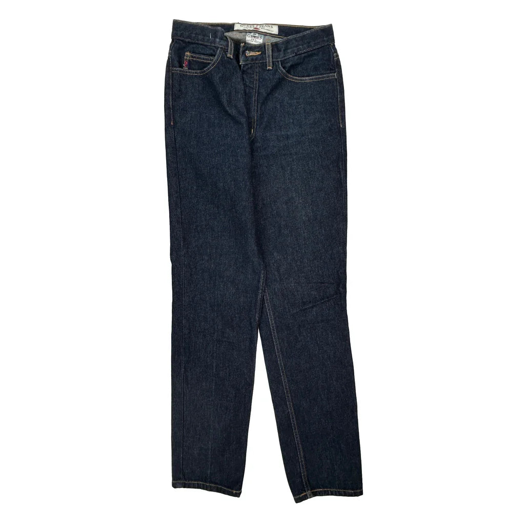 Guess Jeans - 29W UK 10 Dark Wash Cotton Refurbished - Thrifted (note: this is a term often used to describe second- refurbished available on Cerqular