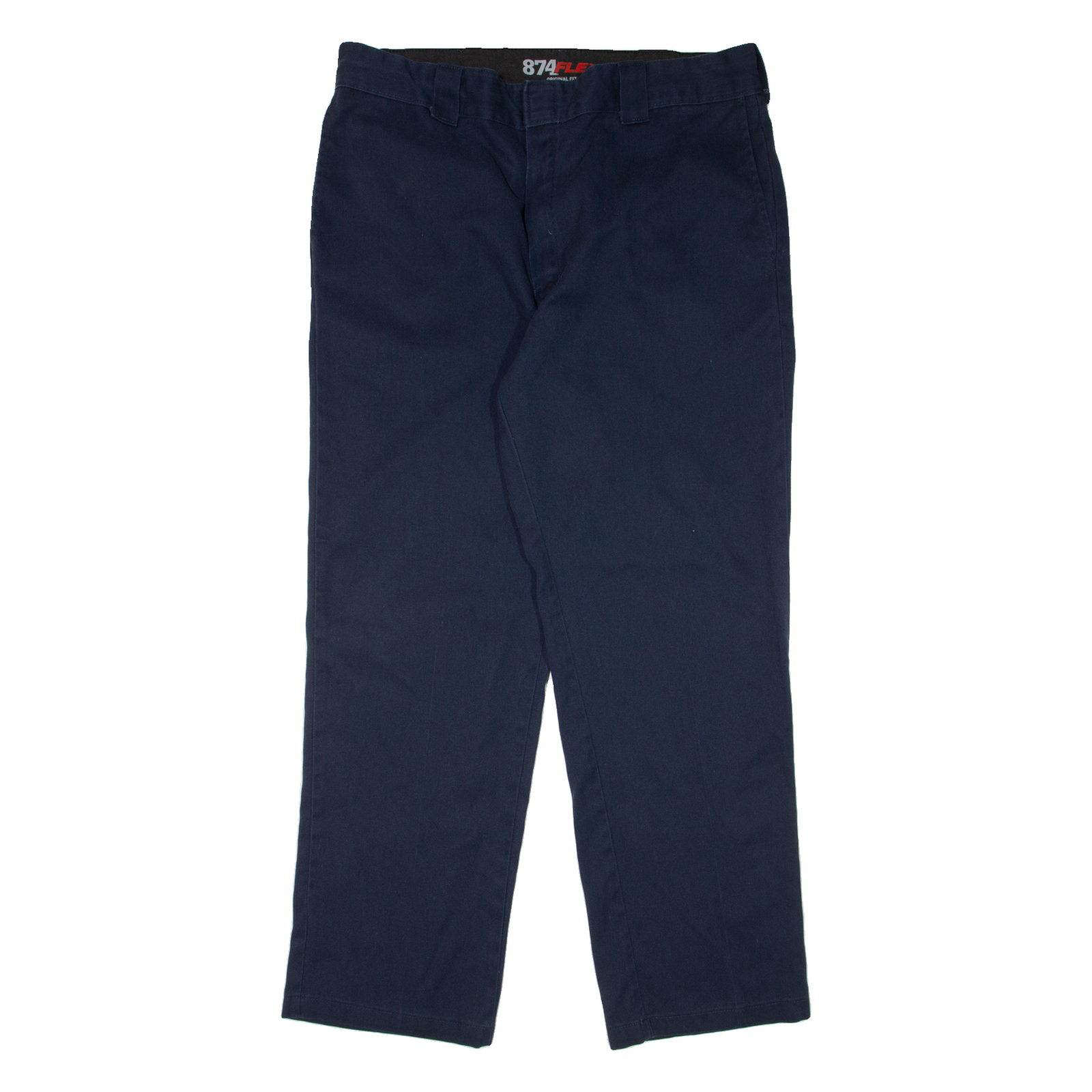 DICKIES 874 Workwear Mens Trousers Blue Regular Straight W38 L32 Refurbished - N/A refurbished available on Cerqular