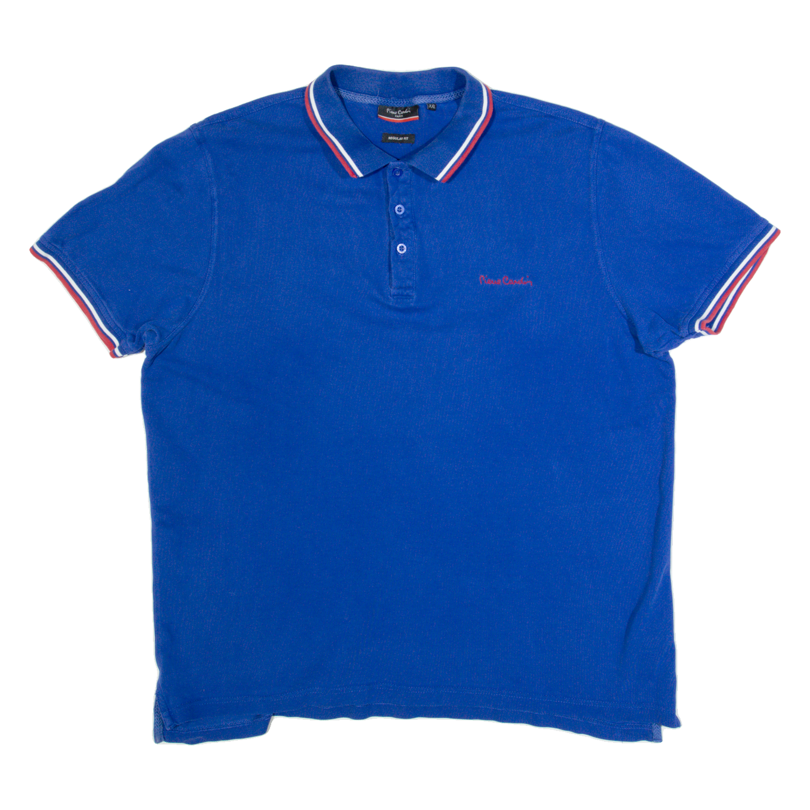 PIERRE CARDIN Mens Polo Shirt Blue 2XL Refurbished - N/A refurbished available on Cerqular