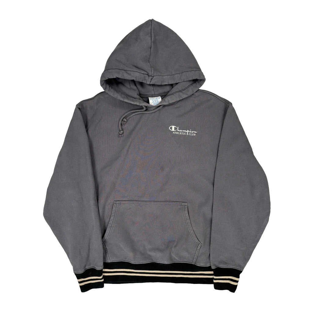 Buy Reverse Weave Champion Graphic Hoodie - XL Grey Cotton Refurbished - $60.29 Reverse Weave Champion Graphic Hoodie - XL Grey Cotton Refurbished - Thrifted (note: this is a term often used to describe second- refurbished available on Cerqular