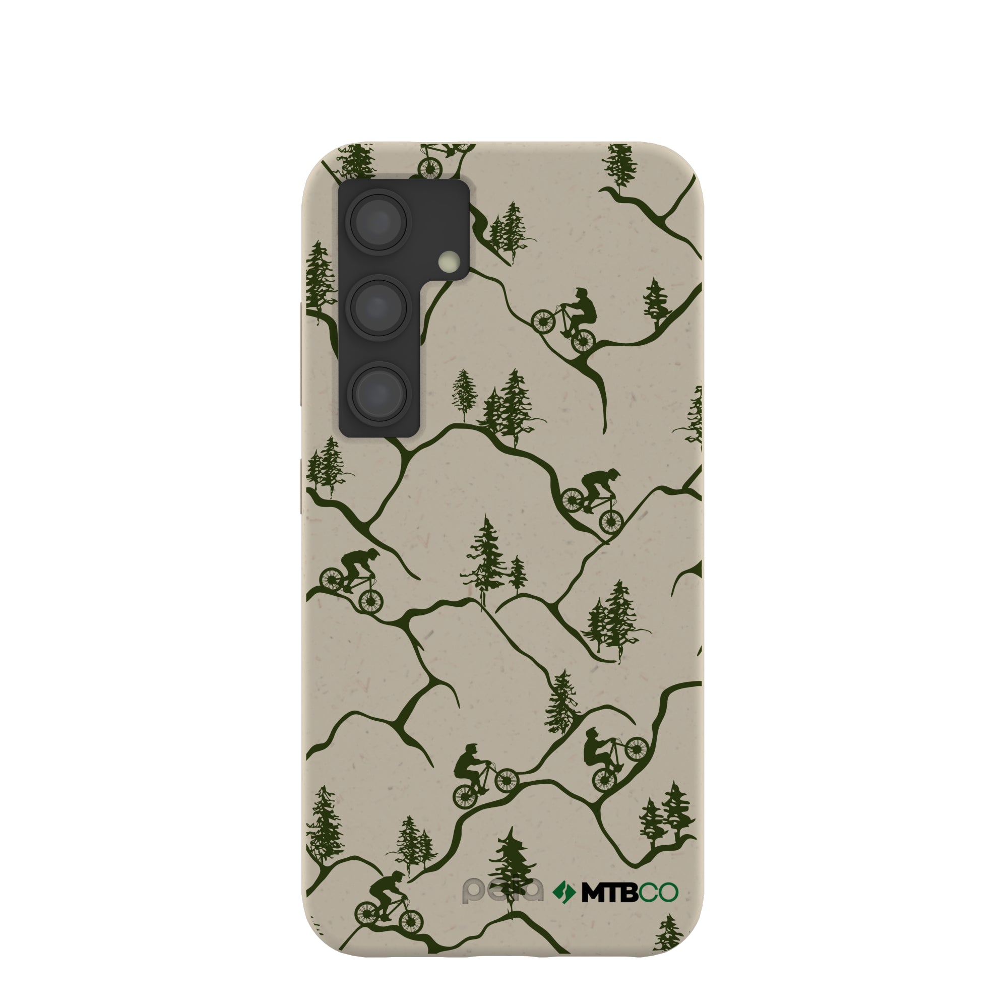 London Fog Bike Trek MTBCO Samsung Galaxy S24 Case Refurbished - Pela Case refurbished available on Cerqular