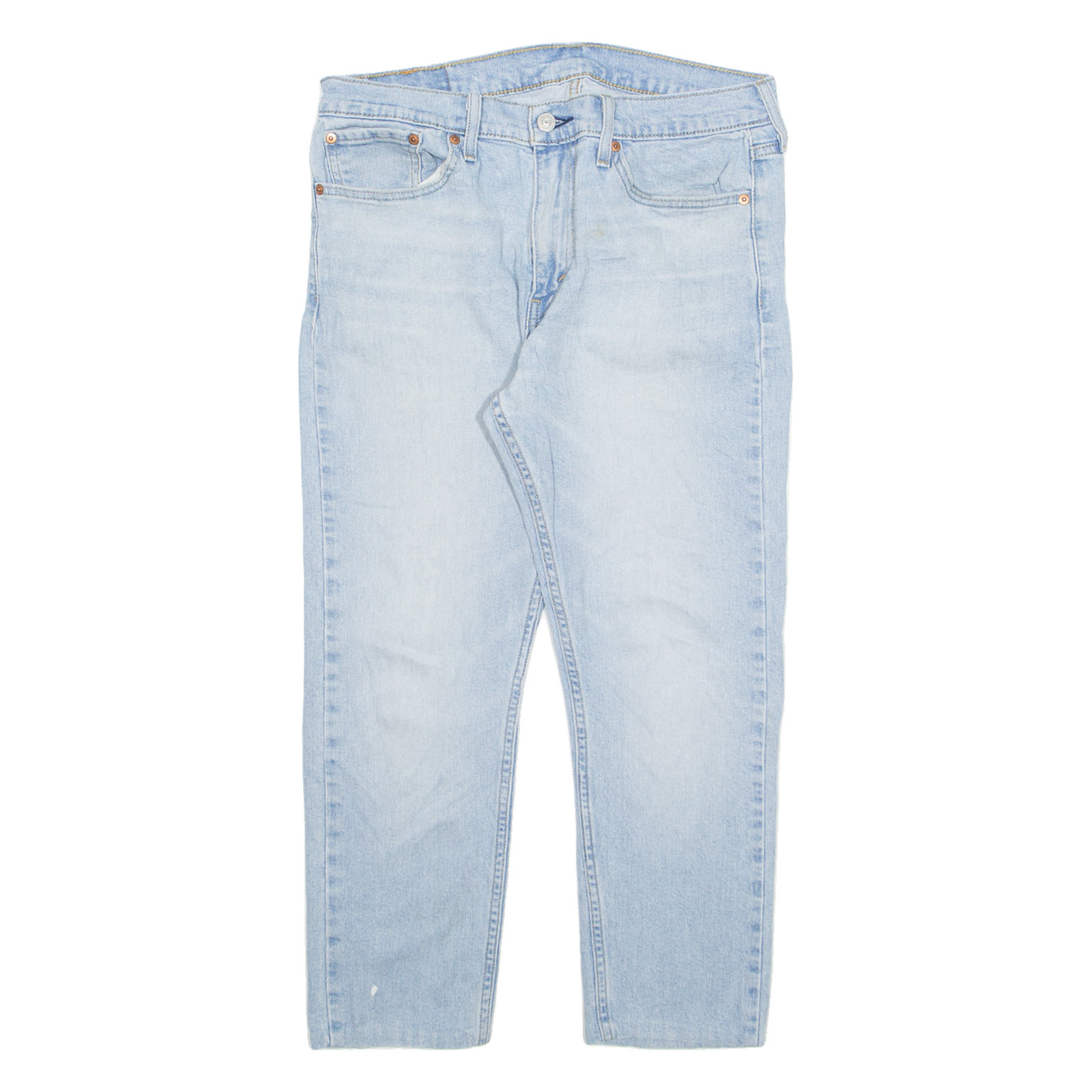 LEVI'S Mens Jeans Blue Slim Straight W32 L24 Refurbished - N/A refurbished available on Cerqular