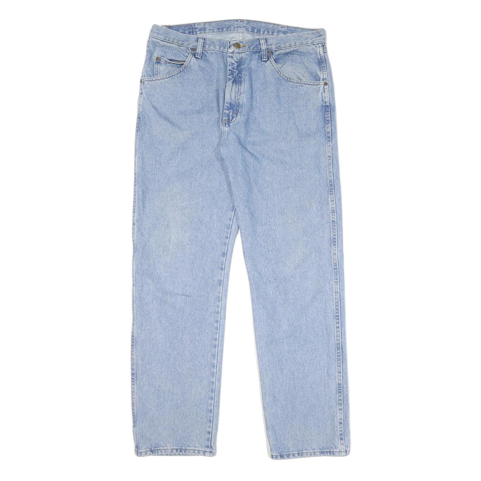 Buy WRANGLER Mens Regular Fit Blue Denim Jeans W36 L32 Classic Zip Closure Refurbished - $33.79 WRANGLER Mens Regular Fit Blue Denim Jeans W36 L32 Classic Zip Closure Refurbished - N/A refurbished available on Cerqular