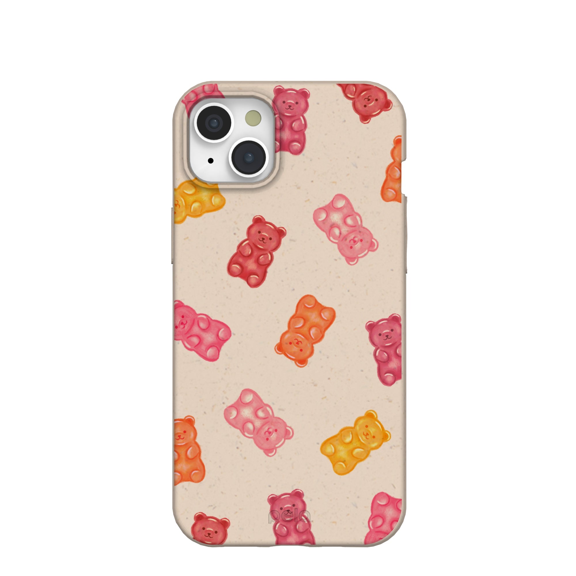 Seashell Gummy Bears iPhone 15 Plus Case Refurbished - Pela Case refurbished available on Cerqular