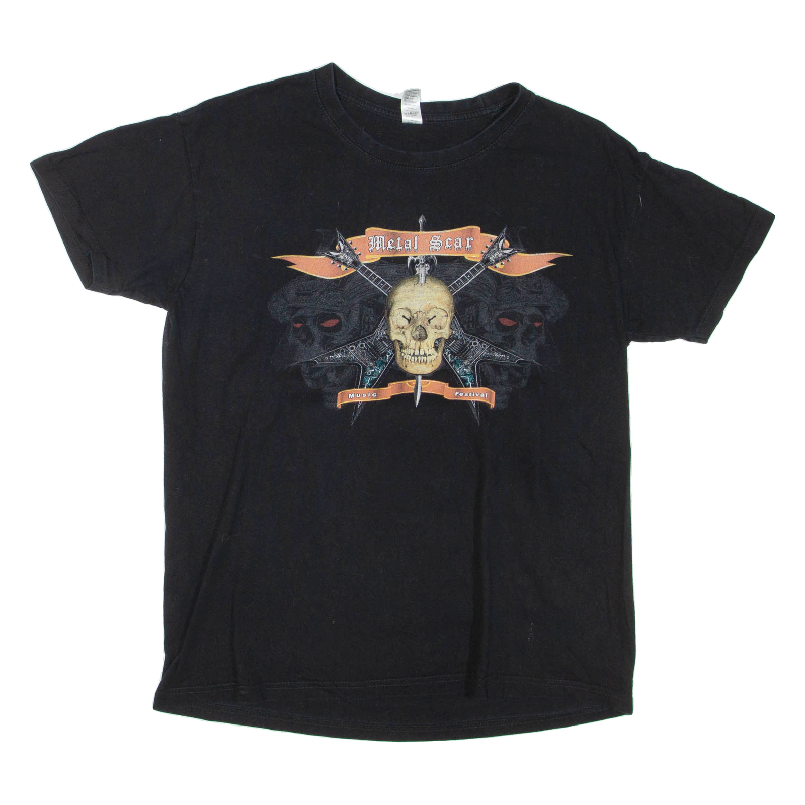 Metal Scar Festival Mens Band T-Shirt Black M Refurbished - N/A refurbished available on Cerqular