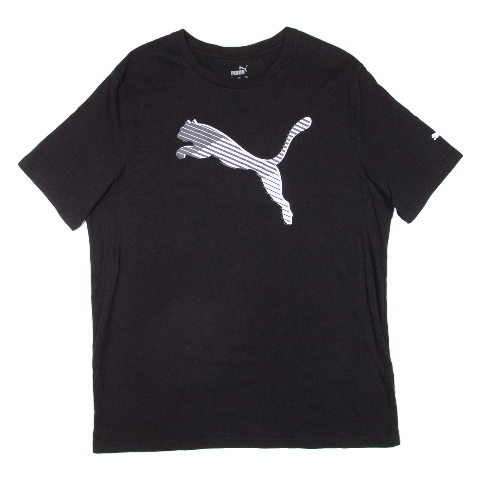 PUMA Mens T-Shirt Black L Refurbished - N/A refurbished available on Cerqular