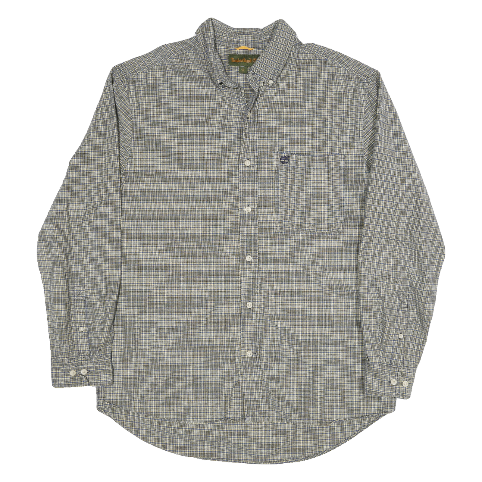 Buy TIMBERLAND Mens Grey & Yellow Check Shirt L Cotton Blend Casual Classic Button Refurbished - $28.59 TIMBERLAND Mens Grey & Yellow Check Shirt L Cotton Blend Casual Classic Button Refurbished - N/A refurbished available on Cerqular