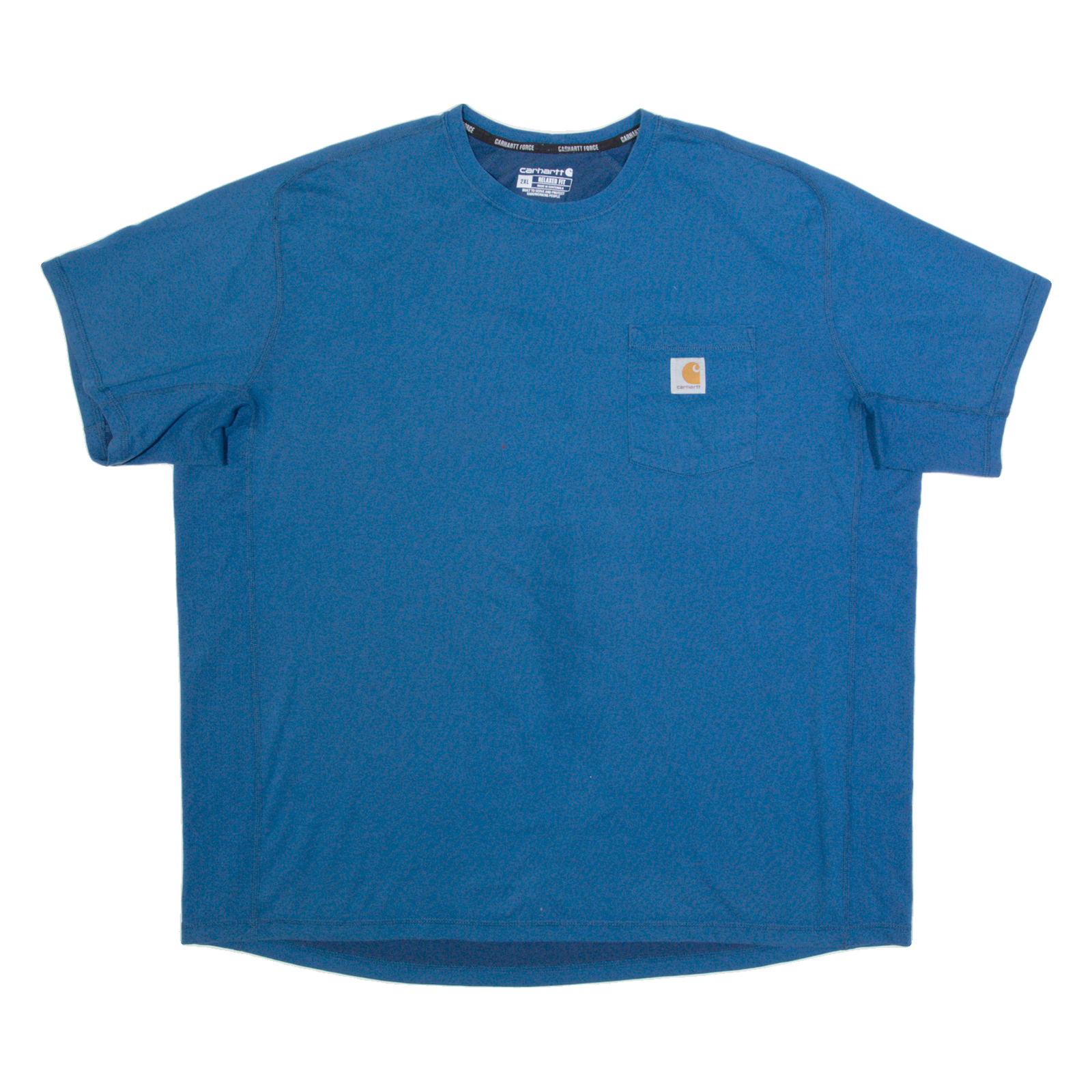 CARHARTT Relaxed Fit Mens T-Shirt Blue 2XL Refurbished - N/A refurbished available on Cerqular