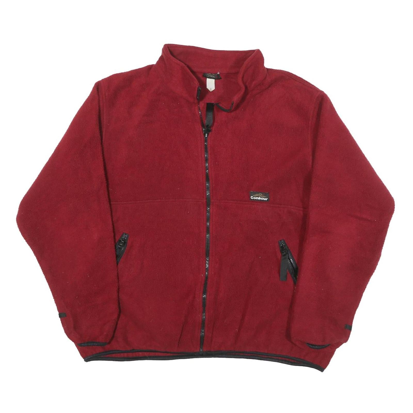 Buy CONTOUR Mens Red Jacket XL Polyester Blend Zip Fleece Casual Wear Outerwear Refurbished - $32.49 CONTOUR Mens Red Jacket XL Polyester Blend Zip Fleece Casual Wear Outerwear Refurbished - N/A refurbished available on Cerqular