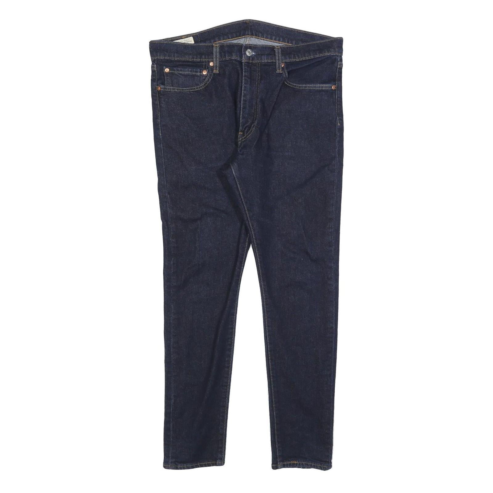 LEVI'S Mens Jeans Blue Slim Skinny Denim Medium W36 L30 Classic Zip Refurbished - N/A refurbished available on Cerqular