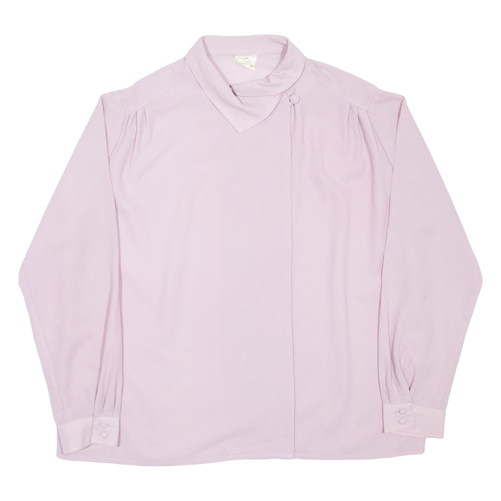 Womens Blouse Purple Collared Long Sleeve XL Refurbished - N/A refurbished available on Cerqular