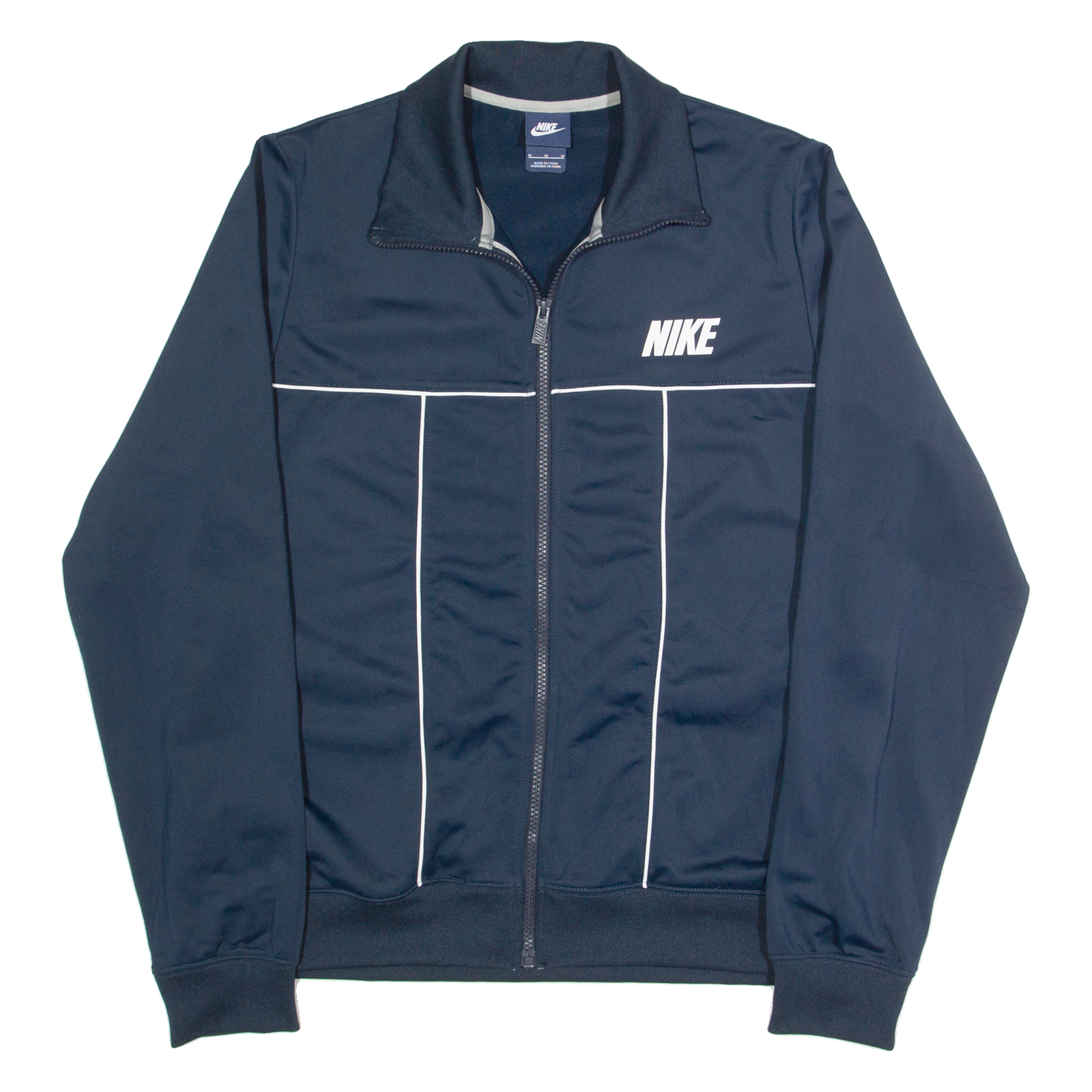 NIKE Mens Track Jacket Blue M Refurbished - N/A refurbished available on Cerqular