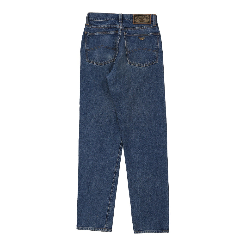 Buy Armani Jeans Jeans - 26W UK 6 Blue Cotton Refurbished - $53.59 Armani Jeans Jeans - 26W UK 6 Blue Cotton Refurbished - Thrifted (note: this is a term often used to describe second- refurbished available on Cerqular