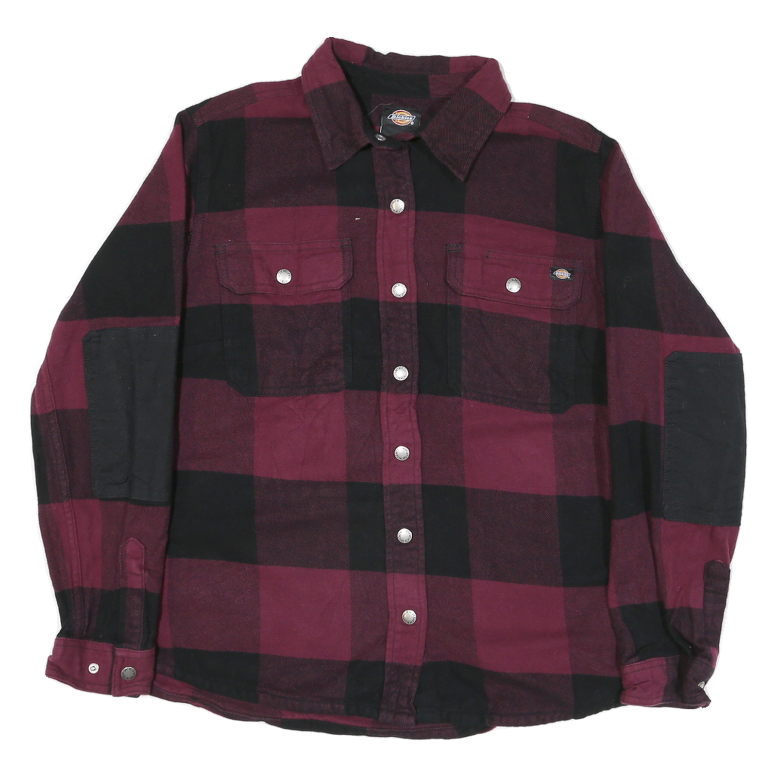 Buy DICKIES Womens Maroon & Black Check Shirt M Button Front Casual Style Refurbished - $35.09 DICKIES Womens Maroon & Black Check Shirt M Button Front Casual Style Refurbished - N/A refurbished available on Cerqular