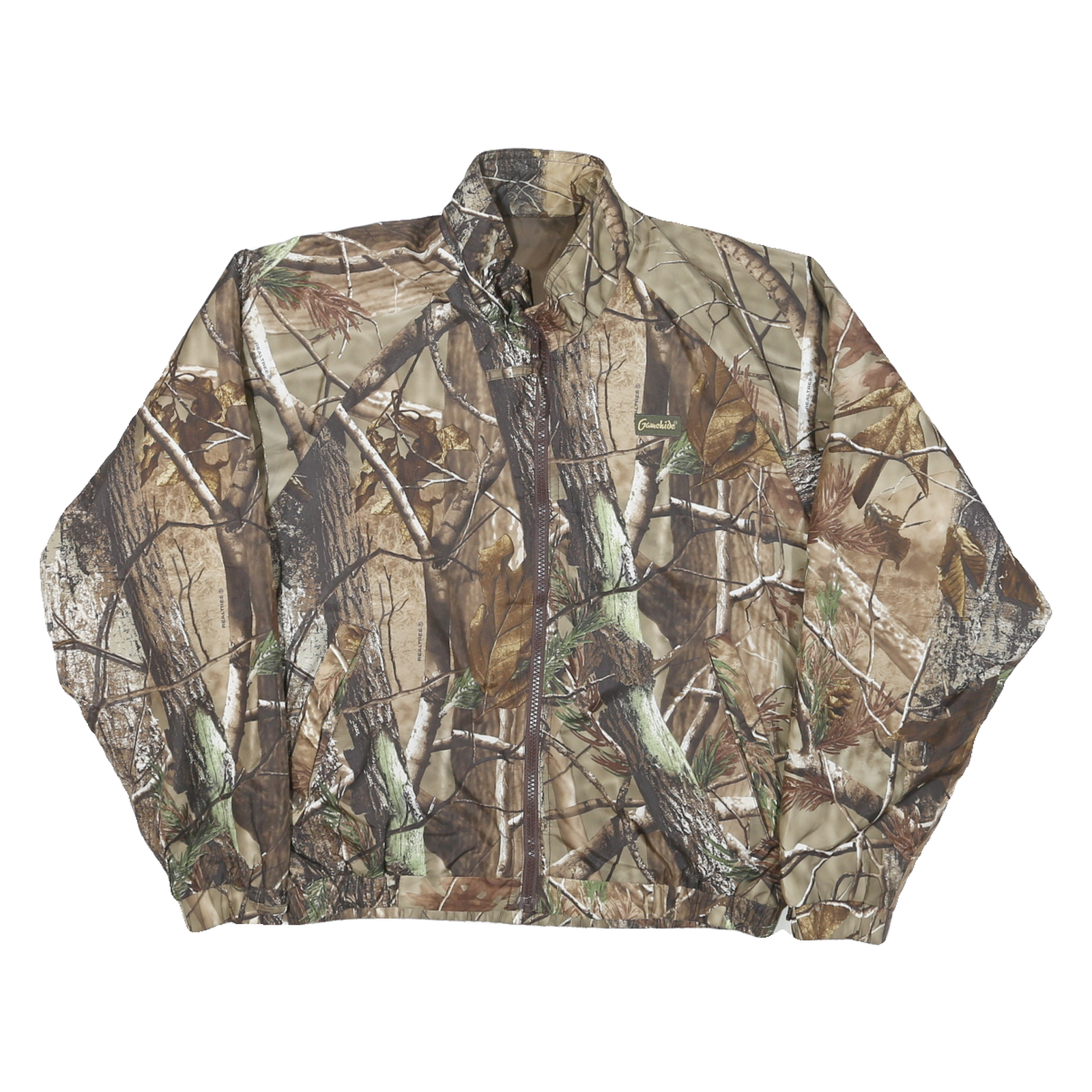GAMEHIDE Womens Brown Nylon Outdoor Jacket M Zip Camouflage Hunting Wear Refurbished - N/A refurbished available on Cerqular