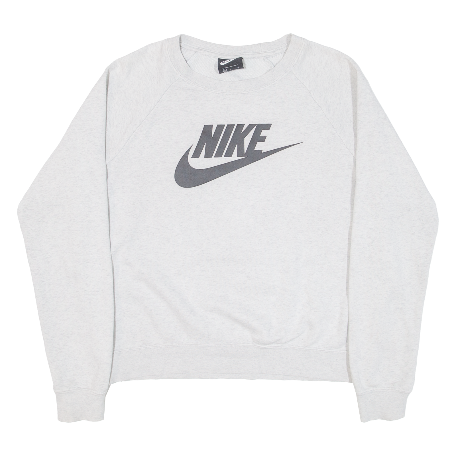 Buy NIKE Womens Sweatshirt Grey S Refurbished - $18.71 NIKE Womens Sweatshirt Grey S Refurbished - N/A refurbished available on Cerqular