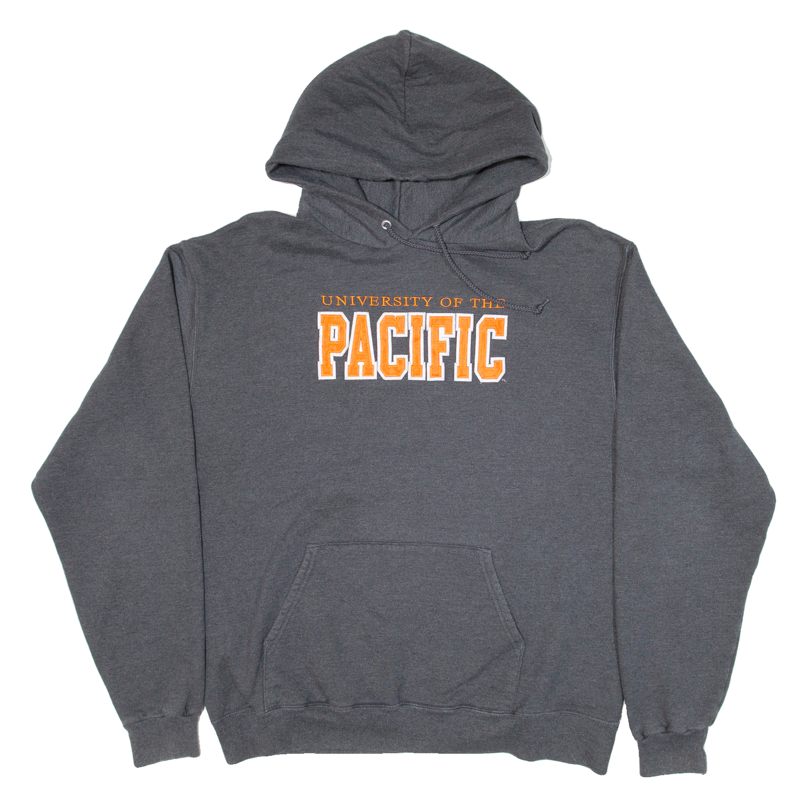 CHAMPION University Of The Pacific Mens Grey Hoodie USA L Refurbished - N/A refurbished available on Cerqular