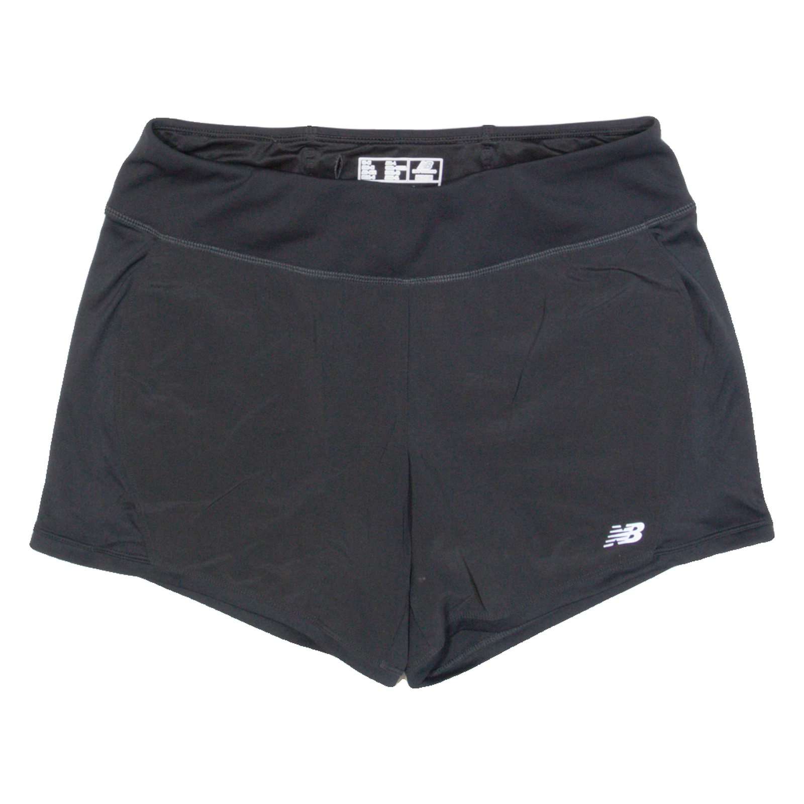 NEW BALANCE Womens Sports Shorts Black Relaxed M W30 Refurbished - N/A refurbished available on Cerqular