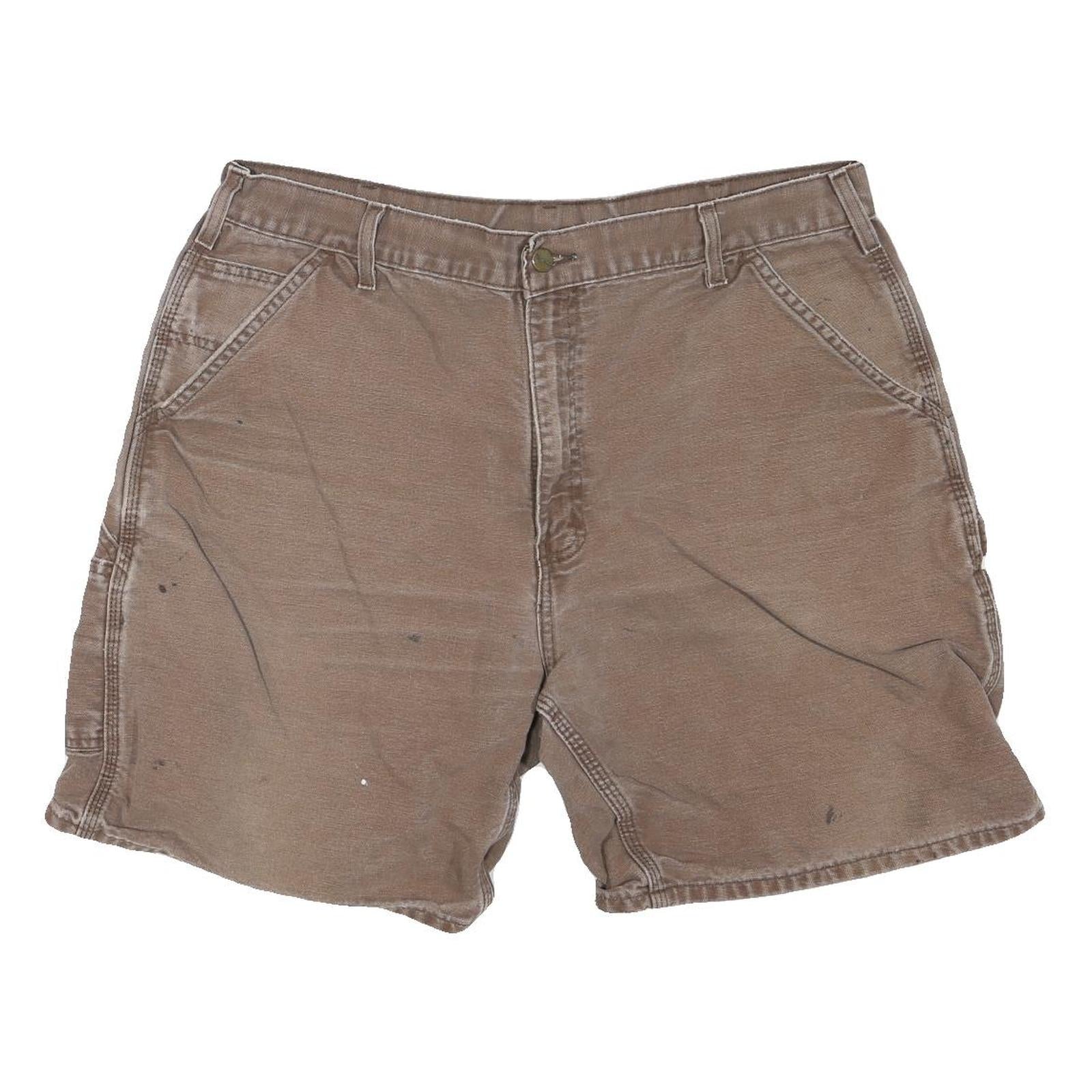CARHARTT Mens Shorts Brown Casual XL W36 Durable Workwear Utility Pocket Refurbished - N/A refurbished available on Cerqular