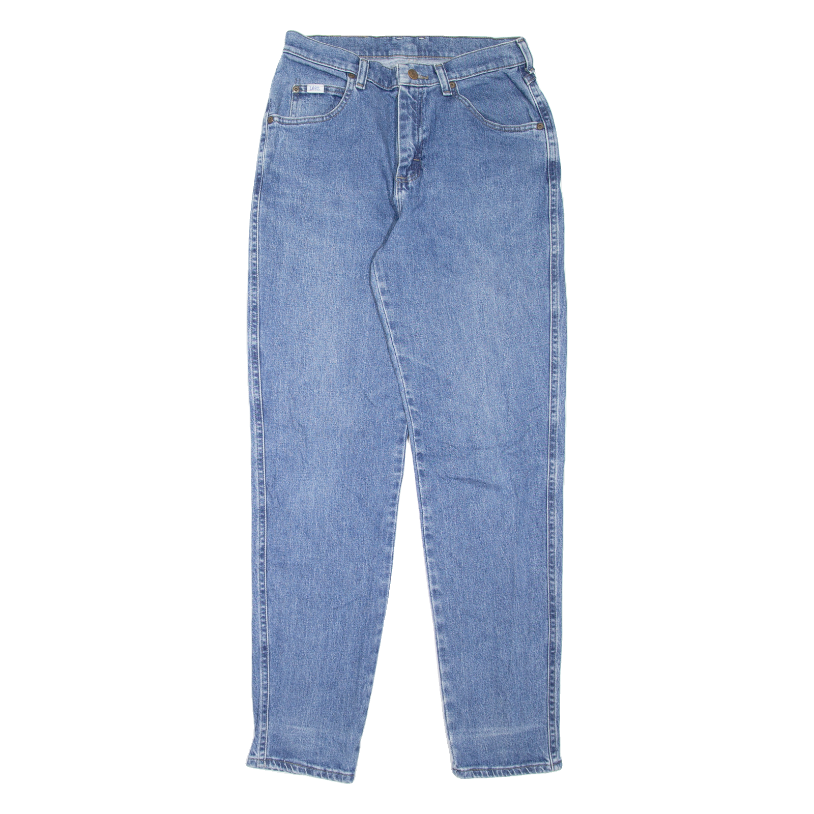LEE Womens Jeans Blue Regular Mom W26 L31 Refurbished - N/A refurbished available on Cerqular