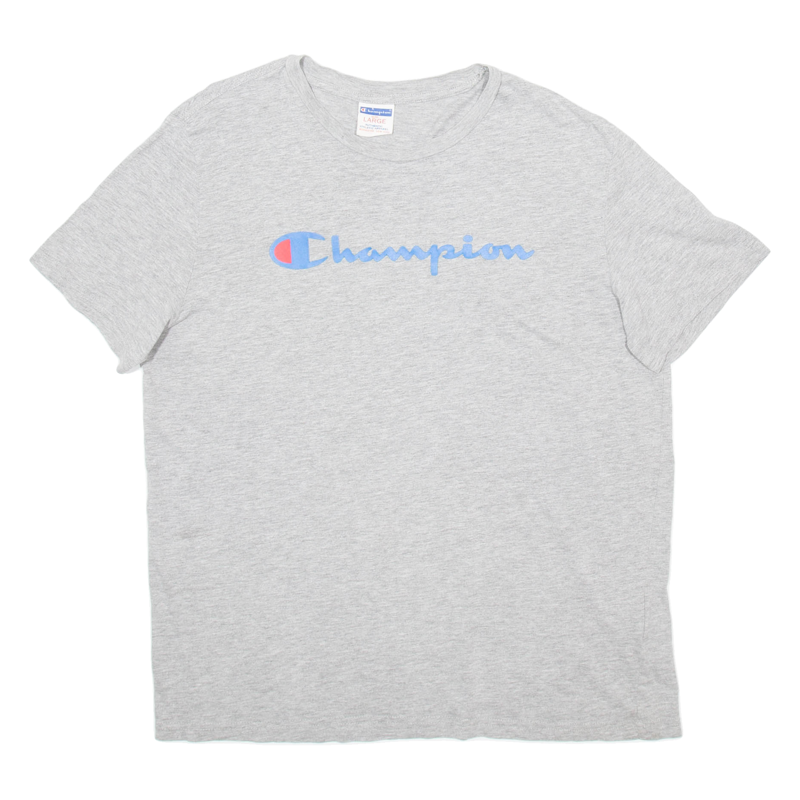 CHAMPION Mens T-Shirt Grey L Refurbished - N/A refurbished available on Cerqular