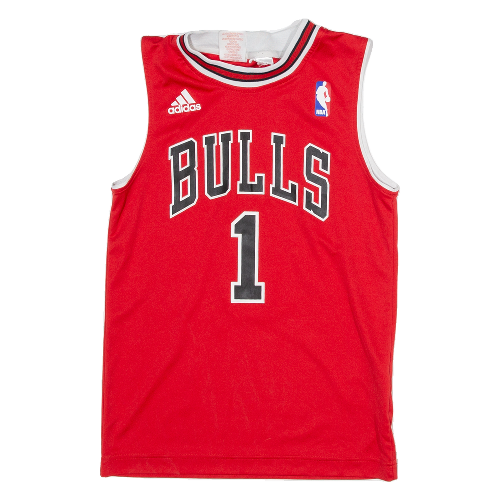 ADIDAS Bulls Mens Jersey Red Sleeveless XXS Refurbished - N/A refurbished available on Cerqular