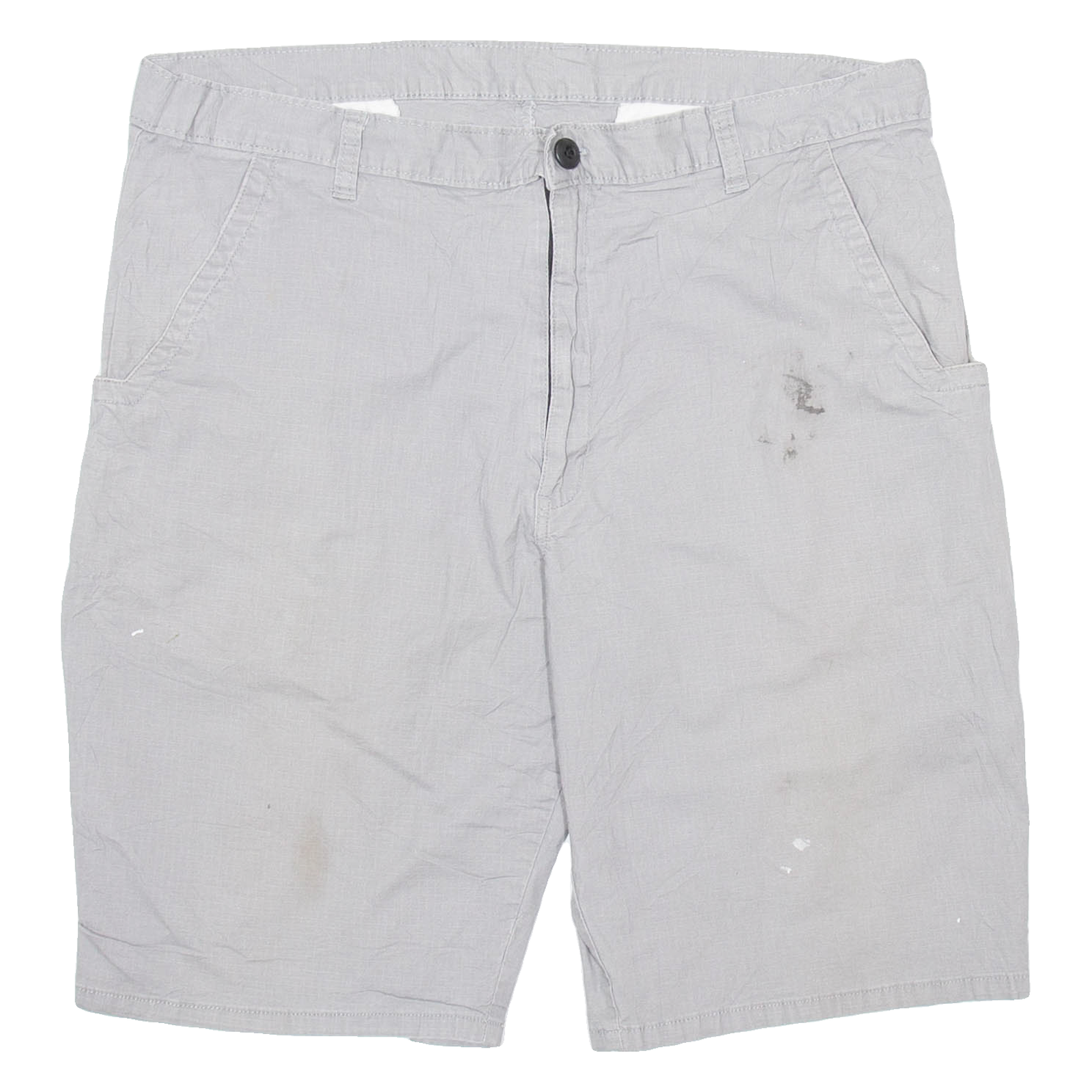 DICKIES Mens Workwear Shorts Grey Relaxed XL W38 Refurbished - N/A refurbished available on Cerqular