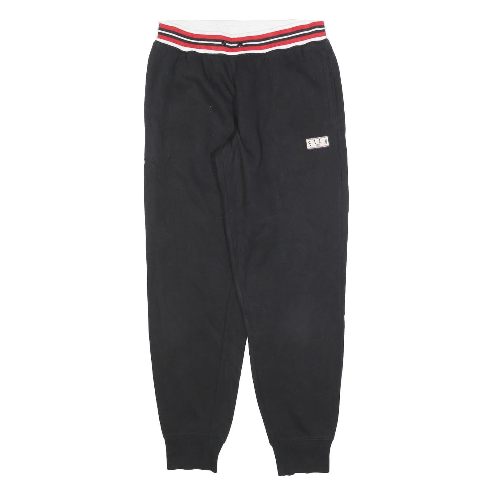 Buy FILA Womens Joggers Black & Red Slim Tapered S W26 L28 Cotton Blend Sporty Refurbished - $31.19 FILA Womens Joggers Black & Red Slim Tapered S W26 L28 Cotton Blend Sporty Refurbished - N/A refurbished available on Cerqular