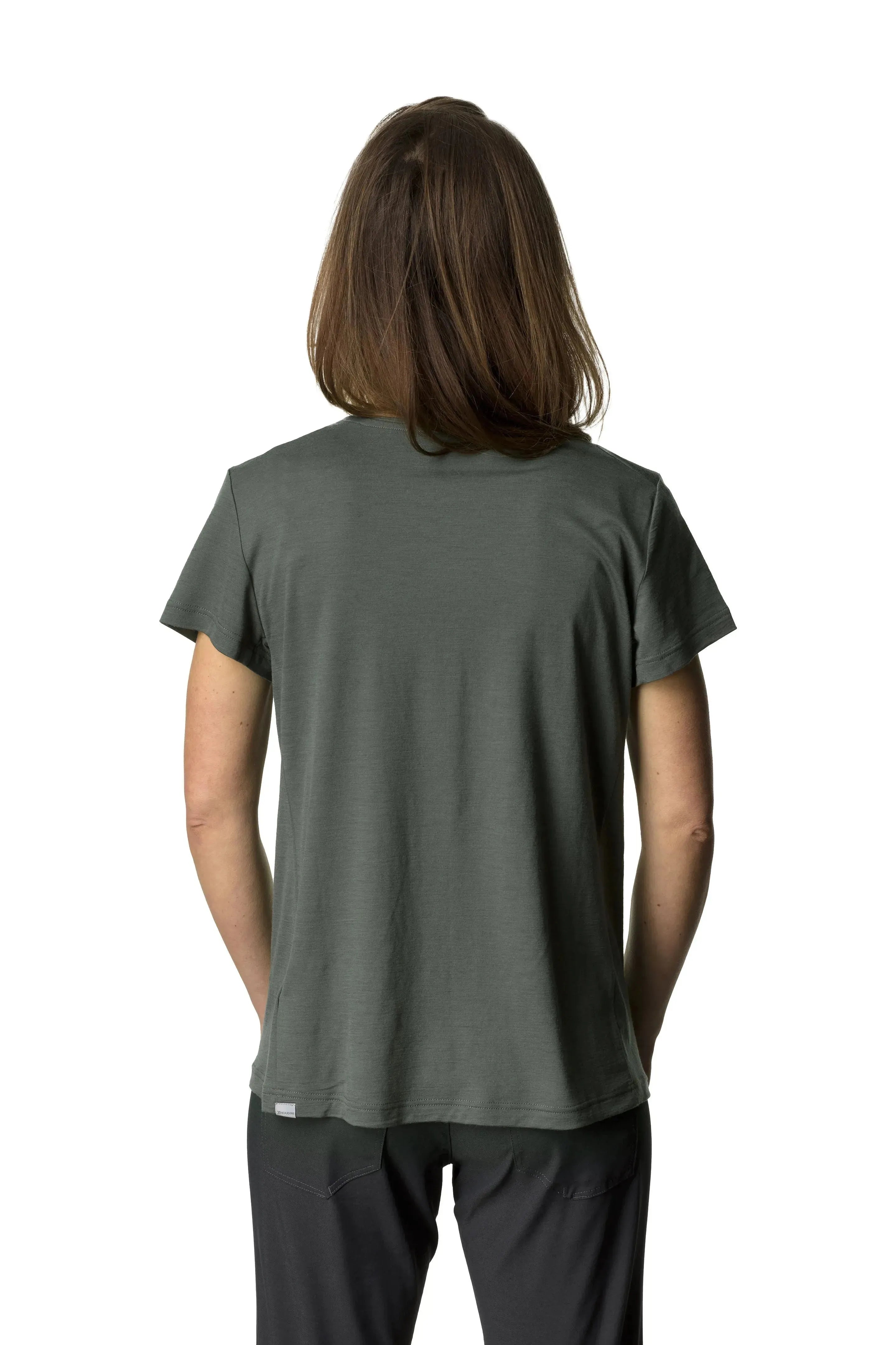 W's Desoli Tee | Color: Greeness | Size: S Refurbished - Houdini Sportswear refurbished available on Cerqular