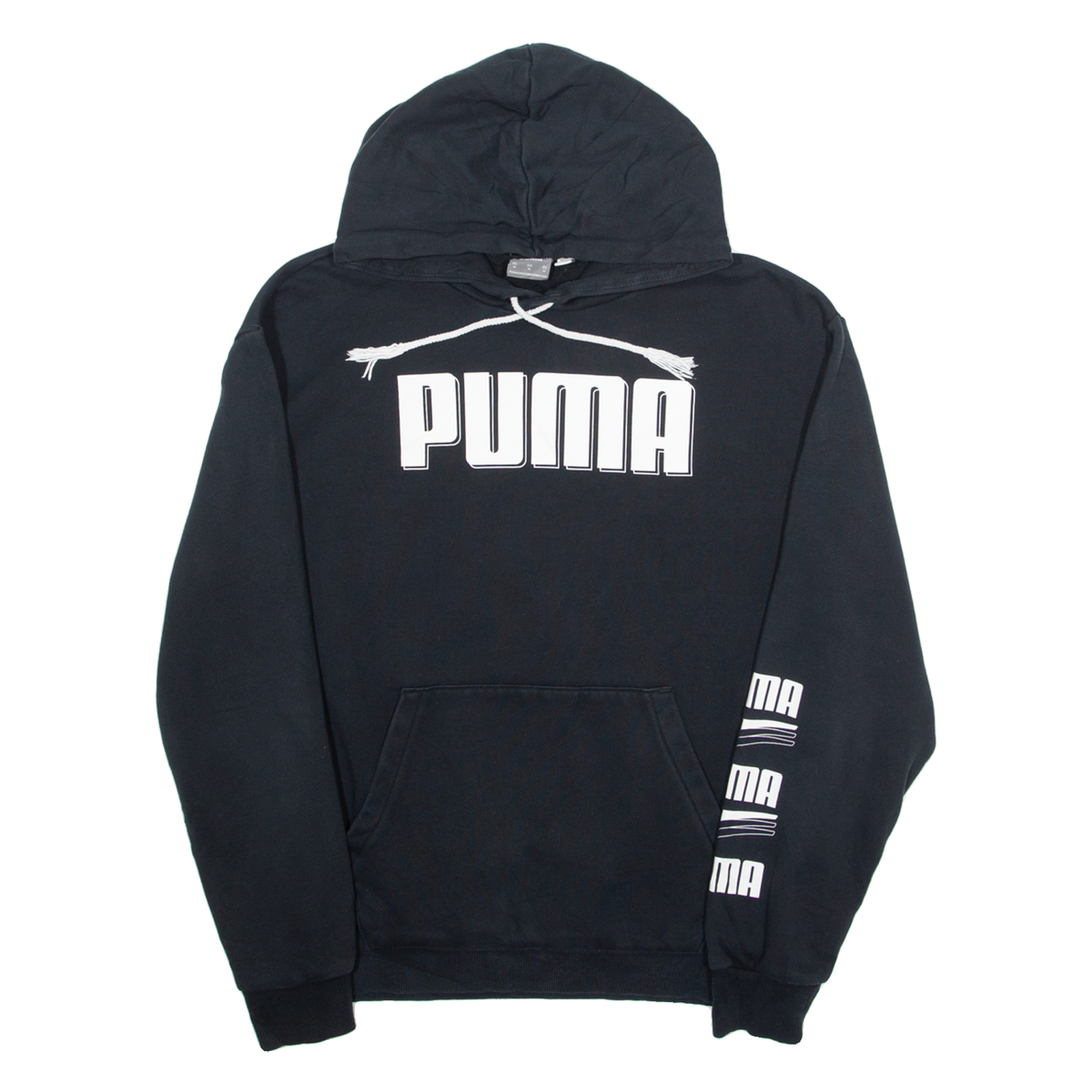 PUMA Mens Black Hoodie M Refurbished - N/A refurbished available on Cerqular