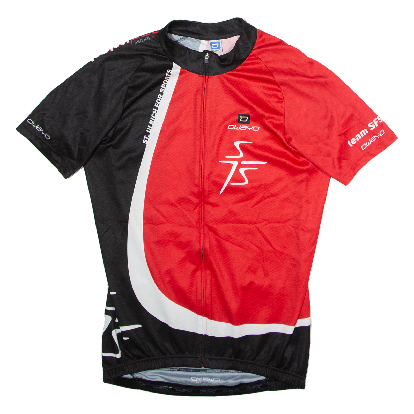 Buy OWAYO Full Zip Cycling Mens Jersey Red High Neck M Refurbished - $23.39 OWAYO Full Zip Cycling Mens Jersey Red High Neck M Refurbished - N/A refurbished available on Cerqular