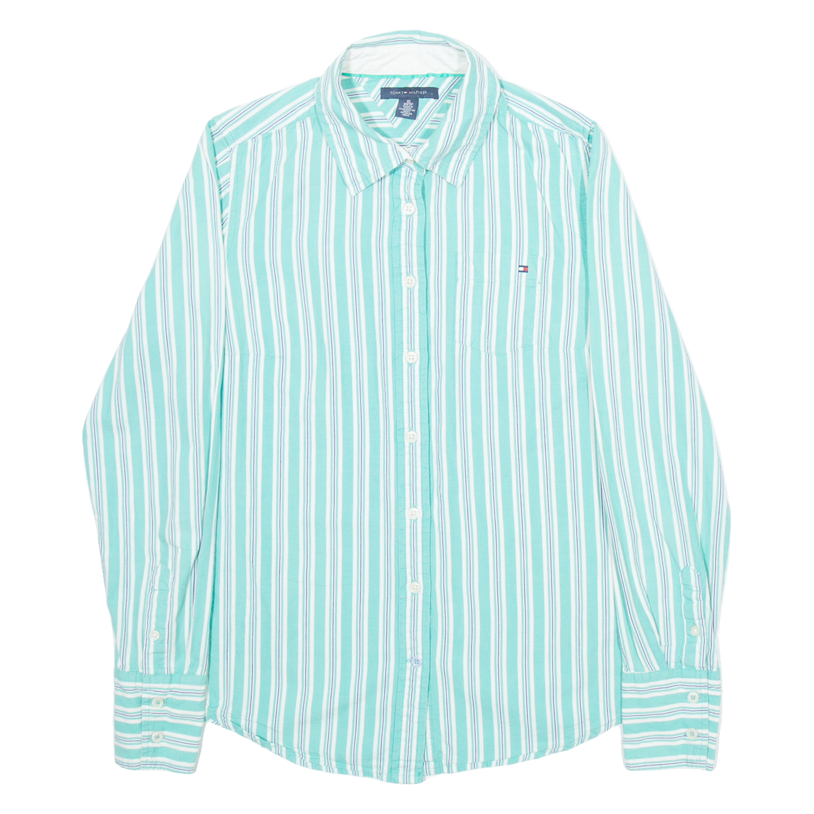 Buy TOMMY HILFIGER Womens Shirt Green Striped Long Sleeve XS Refurbished - $31.19 TOMMY HILFIGER Womens Shirt Green Striped Long Sleeve XS Refurbished - N/A refurbished available on Cerqular