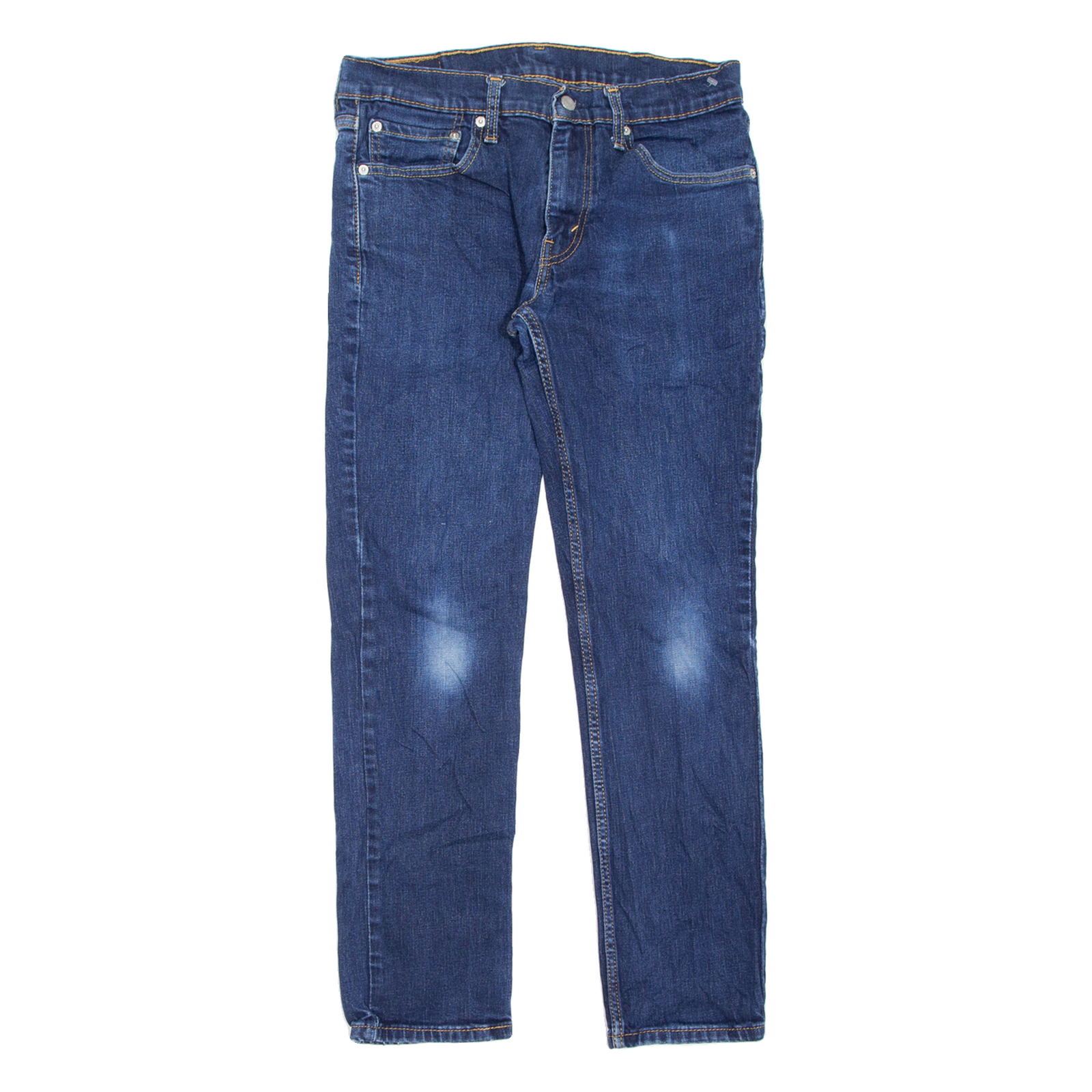 LEVI'S 511 Jeans Mens Blue Slim Straight Stone Wash W33 L30 Refurbished - N/A refurbished available on Cerqular