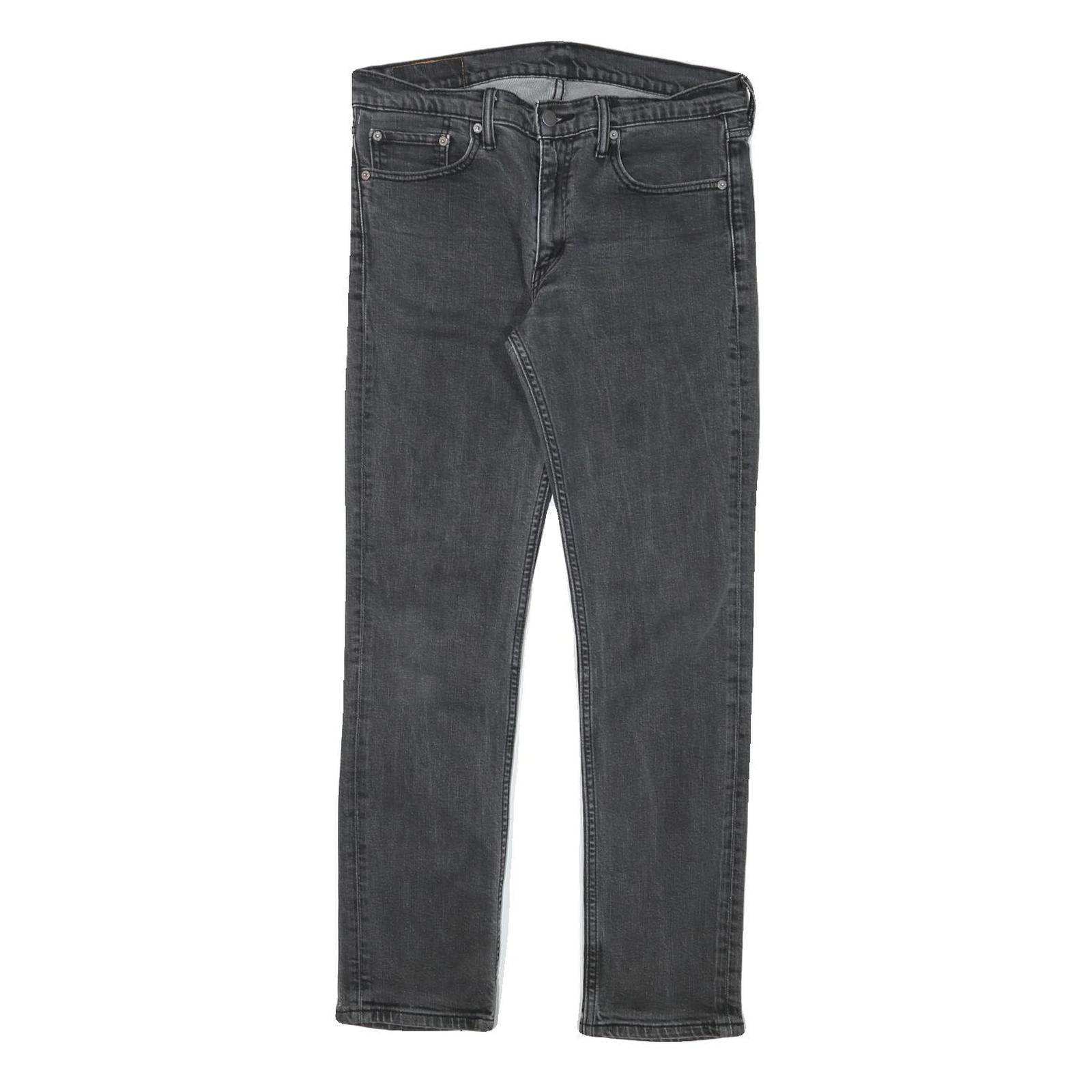 LEVI'S 511 Mens Slim Black Denim Medium W31 L29 Zip Closure Stylish Jeans Refurbished - N/A refurbished available on Cerqular