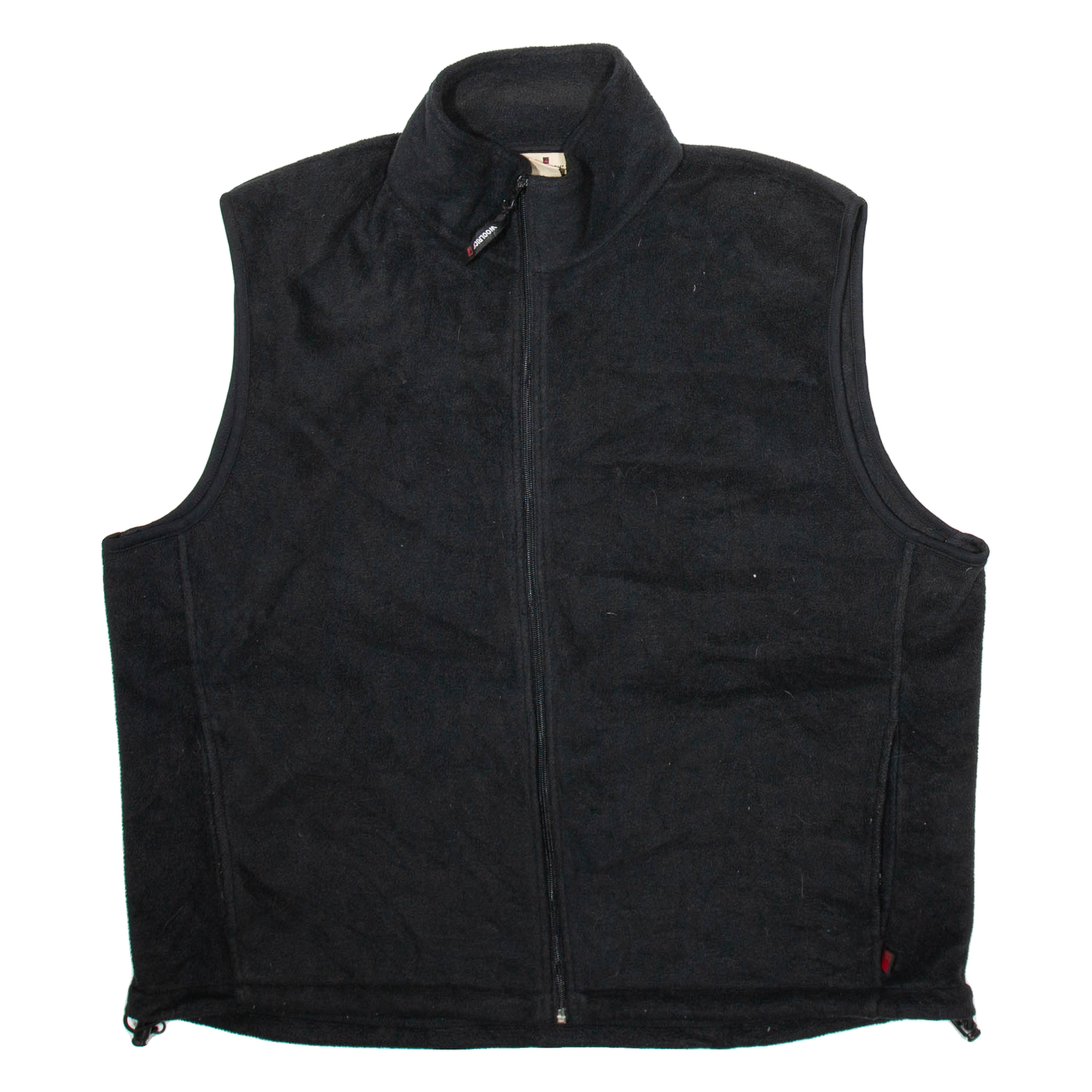 WOOLRICH Mens Fleece Gilet Black XL Refurbished - N/A refurbished available on Cerqular