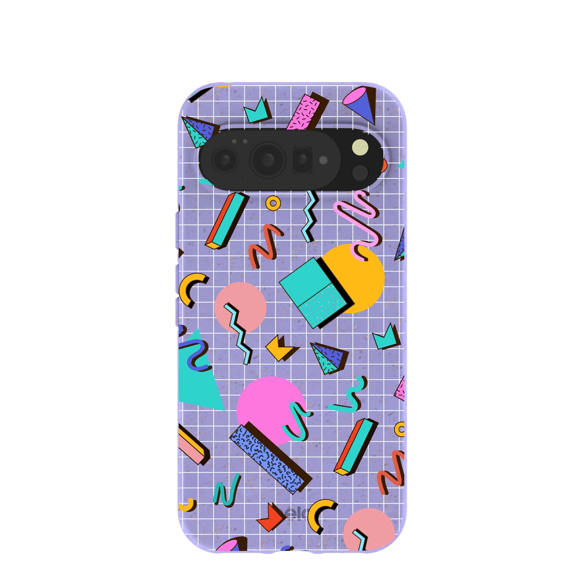 Lavender Retro Grid Google Pixel 10 Pro XL Case Refurbished - Pela Case refurbished available on Cerqular