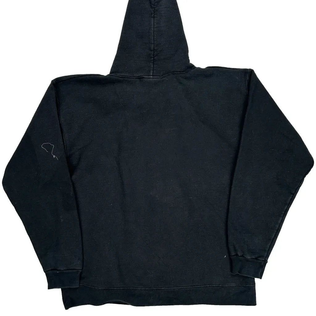 Thrasher Graphic Hoodie - Small Black Cotton Refurbished - Thrifted (note: this is a term often used to describe second- refurbished available on Cerqular