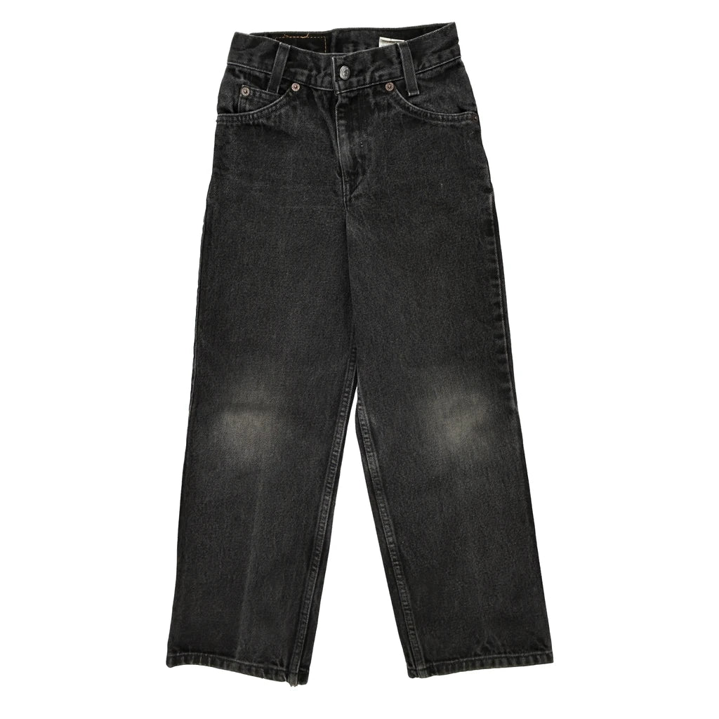 Buy Age 9 Levis Slim Jeans - Medium Black Cotton Refurbished - $12.18 Age 9 Levis Slim Jeans - Medium Black Cotton Refurbished - Thrifted (note: this is a term often used to describe second- refurbished available on Cerqular