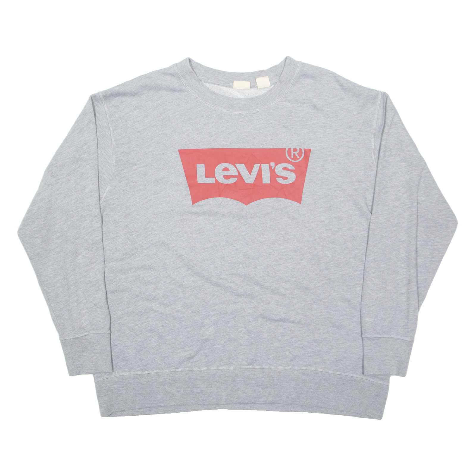 LEVI'S Womens Sweatshirt Grey XL Refurbished - N/A refurbished available on Cerqular
