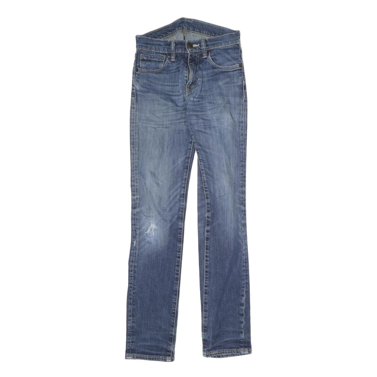 LEVI'S 501 Mens Jeans Blue Slim Skinny Denim Medium W26 L29 Classic Zip Fly Refurbished - N/A refurbished available on Cerqular