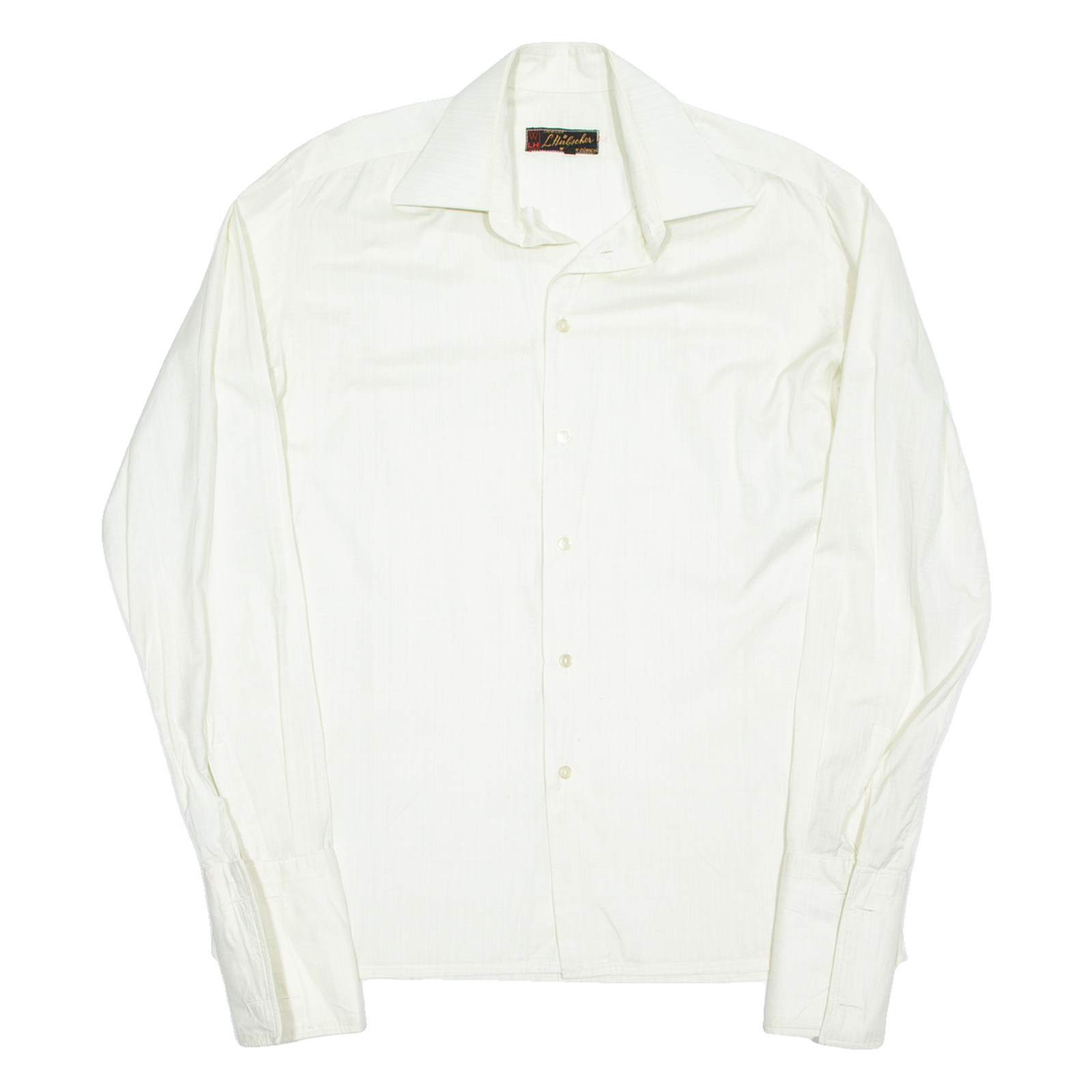 Mens Formal Shirt Cream Long Sleeve XL Refurbished - N/A refurbished available on Cerqular