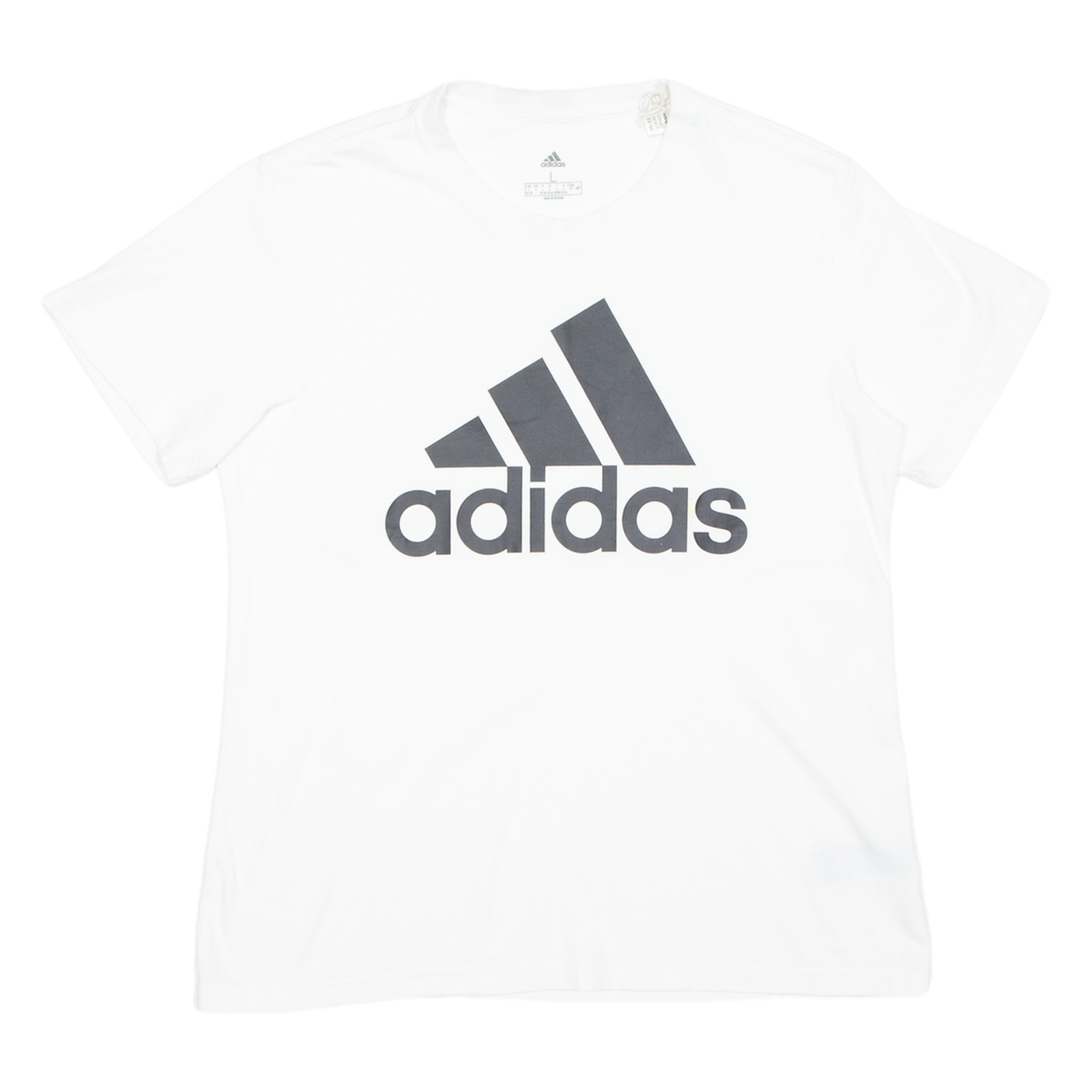 ADIDAS Mens T-Shirt White L Refurbished - N/A refurbished available on Cerqular