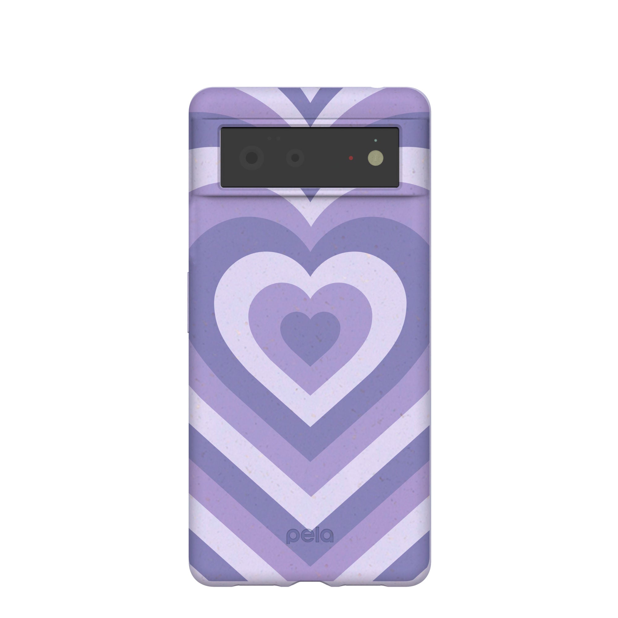 Buy Lavender Power Hearts Google Pixel 6 Case Refurbished - $65.00 Lavender Power Hearts Google Pixel 6 Case Refurbished - Pela Case refurbished available on Cerqular